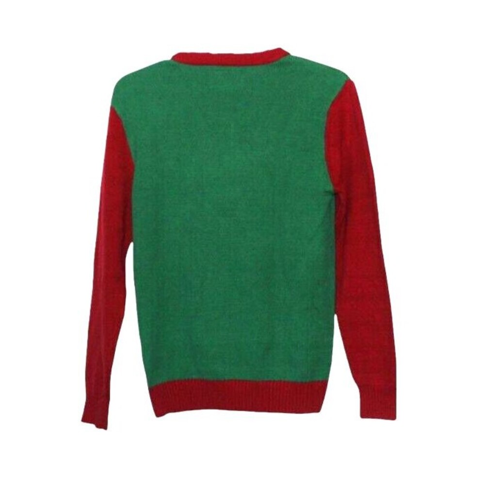 Ugly Christmas Sweater Men's Size M Crew Headless Penguin NWT - Picture 4 of 6